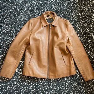 Zara Men’s (XL/44) Leather Jacket